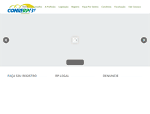 Tablet Screenshot of conrerp3.org.br